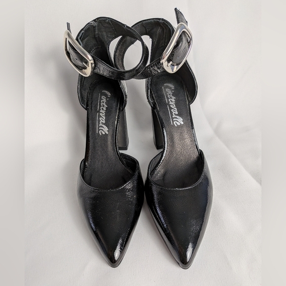 L'INTERVALLE Heel Pointed Toe Women Shoes Sandals Size 36 = 5.5-6 US Leather - Picture 2 of 10